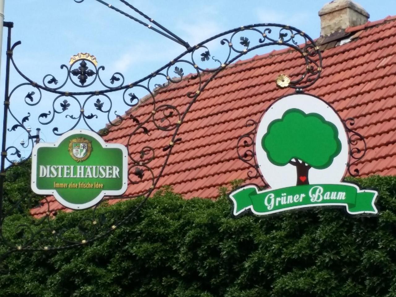 Hotel-Landgasthof Gruener Baum - Dittigheim タウバービショフスハイム エクステリア 写真